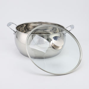 6 pezzi <span class=keywords><strong>Set</strong></span> di pentole da cucina in acciaio inox casseruola pentola - Product Image 4