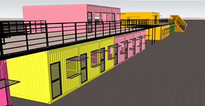 Pop-Up Retail <span class=keywords><strong>Container</strong></span> Store | Abnehmbare Beschilderung & Display Regale - Product Image 6