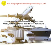 AMZ FBA Agent d'expédition service DDP porte à porte pour le Royaume-Uni, le Canada, l'Arabie saoudite, le Japon, les Émirats arabes unis et les États-Unis via Air + Express 1688 Taobao