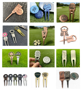 Marcatore per Palline da <span class=keywords><strong>Golf</strong></span> in Lega di Zinco Martellato, Personalizzabile con Logo, Impermeabile, di Lusso e Durevole, 38mm, Vendita all'Ingrosso - Product Image 5
