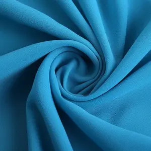 75D Peral Chiffon Fabric Crepe Georgette Chiffon 100% Polyester Chiffon For Dress