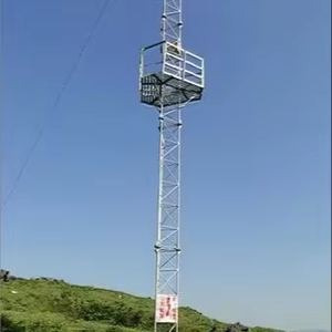 80m Hot Dip Galvanized Guyed Wind Measurement Tower Custom Lattice Wind Monitoring Guyed Tower for Wind Farm Meteorological - Product Image 2