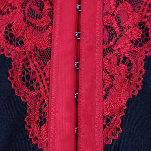 Sotto la Lulu a vita alta in pizzo da notte Bustier corsetto Top Shaper donna caldo sesso corsetto con reggiseno comodo - Product Image 5