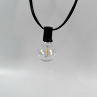Guirlande lumineuse LED G40 étanche, décoration suspendue pour patio extérieur, camping, auvent, balcon, fête, rebord de toit, indice de protection IP44