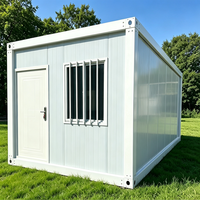 Casa Contenedor Desmontable de 10FT, 20FT, 40FT, Casas Prefabricadas Pequeñas, Contenedores Modulares, Casa Prefabricada para Acampar, Lista para Enviar