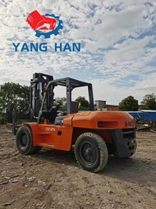 Obral truk Forklift bekas tahan lama truk Diesel harga rendah Heli 10 Ton - Product Image 4