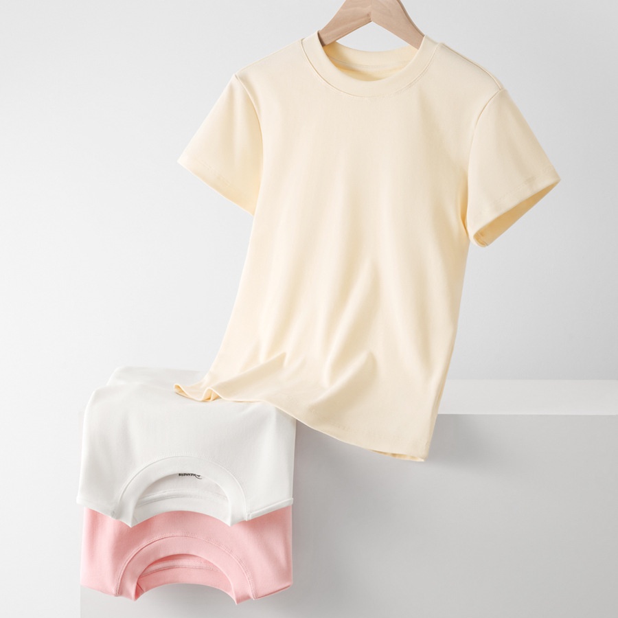 Custom Printed Round Neck Slim Casual T-shirts for Women Breathable High Quality Super Soft Cotton and Spandex Women's T Shirt