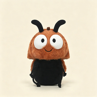 Peluche Ludique Moustique Dom, Coussin à Câliner Original, Adorable Poupée en Peluche, Cadeau d'Anniversaire Idéal pour Filles