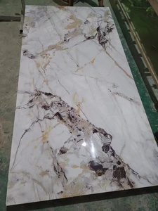 Linh hoạt 1.22x2.44m / 1.22x2.8m nội thất PVC tấm Tường PVC đá cẩm thạch tường Panel UV tấm đá cẩm thạch - Product Image 5