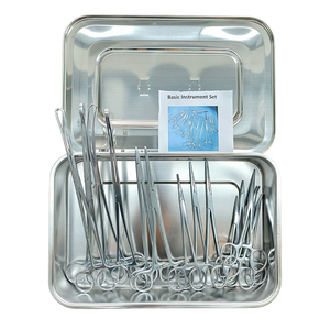 Kit de chirurgie de base approuvé CE IN-B, ensemble d'instruments manuels en acier inoxydable - Product Image 3