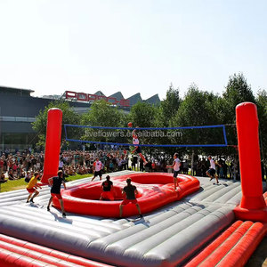 Voleibol Fútbol Gimnasia Campo Aufblasbare Opblaasbare Inflavel Inflable Bossaball Juego Cancha - Product Image 4