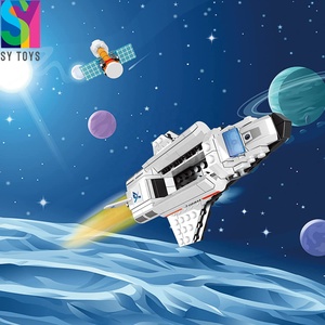 SY <span class=keywords><strong>navette</strong></span> <span class=keywords><strong>spatiale</strong></span> jouets ensembles de construction tour de contrôle Kit de construction éducatif espace Exploration fusée <span class=keywords><strong>jouet</strong></span> tige <span class=keywords><strong>jouet</strong></span> - Product Image 5