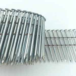 Clous en acier à haute résistance avec tête bombée, barbelés lisses, anneaux en spirale, types de tiges pour cloueuses - Product Image 5