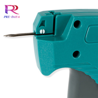Kit de pistolet à étiquettes robuste, directement de l'usine, avec 5 aiguilles et 1000 attaches pour l'application d'étiquettes de prix sur vêtements