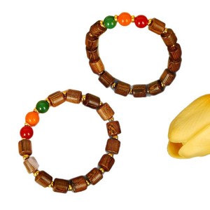 Perles en bois de santal rondes pour la fabrication de bracelets, matériel pour cadeau personnel, AliExpress Printemps 2025 - Product Image 4