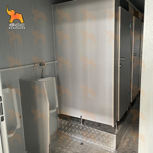 Conteneur de toilettes mobiles GCC, toilettes portables, design industriel durable pour utilisation sur chantier - Product Image 3