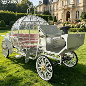 Chariot Électrique Haute Performance en Forme de Citrouille, Style Rétro, pour Loisirs en Parc Rural, Station Balnéaire et Voyages - Product Image 1