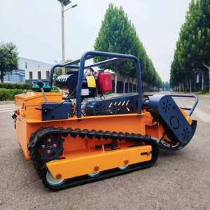 Tondeuse à gazon professionnelle télécommandée à prix d'usine 800 1000 1200, tondeuse intelligente à braquage zéro avec <span class=keywords><strong>volant</strong></span> d'inertie - Product Image 4