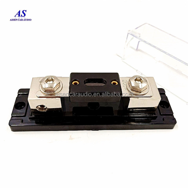 Blade Pcb Automotive Panel Mount Gold Plated Agu Auto Car Audio Anl Fuse Holder