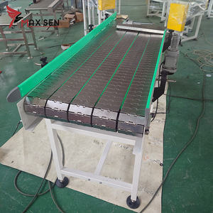 Maxsen çin üretilen SUS 304/201 paslanmaz çelik zincirli konveyör masa üstü biriktirme Slat üst gıda kullanımı için - Product Image 5