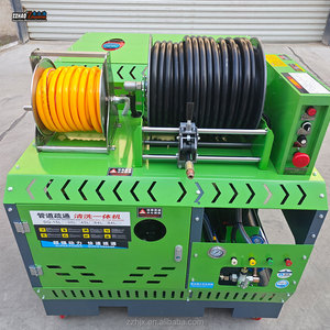 Ống nước thải và Máy rửa áp lực cống có thể được lắp đặt trong xe. Máy làm sạch đường ống động cơ xăng. Dụng cụ làm sạch cống - Product Image 4