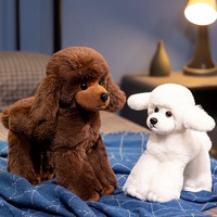 Peluche personnalisée en coton PP pour chien - Adorable design Caniche anti-stress pour cadeau d'enfant