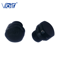 Voir e-PTFE Snap-in Rond Noir Plastique IP67 IP69K Étanche Pressing Air Vent Plug Balance Pressure Valves