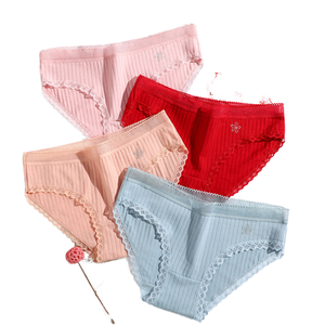 Женское однотонное нижнее белье с низкой посадкой - Product Image 2