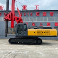 Pile driver sur chenilles de 30 m DR-150 |   Machine de pose de pieux hydraulique avec moteur Cummins pour terrains difficiles