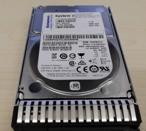 00AJ086 - <b>1TB</b> 7.2K 6Gbps NL SAS 2.5'' G3 Hot Swap <b>HDD</b> (FRU: 00AJ087) - Product Image 2