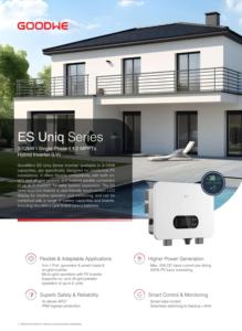 Goodwe GW3000ไฮบริด/3600/5000/6000/8000/10K/12K-ES-C10 3KW 3.6KW 5KW 6KW 8KW 10KW 12KW เฟสเดียว48V - Product Image 5