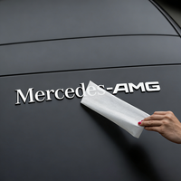 Autocollant de voiture TEDDY personnalisé résistant aux UV, logo découpé sur mesure, vinyle de transfert amovible, autocollant holographique pour voiture