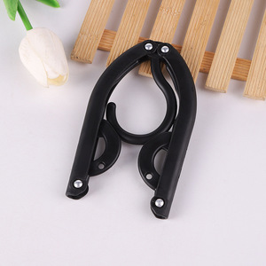 Nhà máy trực tiếp xách tay nhựa du lịch móc áo chống trượt móc áo tiết kiệm nơi - Product Image 5