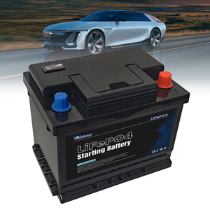 12V 600CCA 800CCA 900CCA 低自己放電スターターバッテリー（長期間保管可能）、高始動電流スタートストップバッテリー - Product Image 1