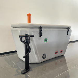 Pvc Cold Plunge Tub Bain De Glace Portable <span class=keywords><strong>Piscine</strong></span> Plunge Froide Gonflable Avec Sacs À Dos Et Kits De Réparation - Product Image 4