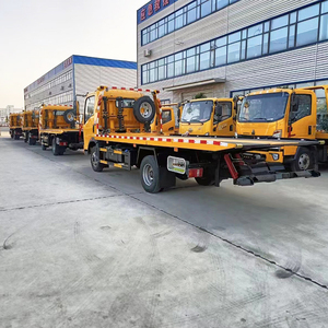 Dongfeng nuevo o usado 8 toneladas camión de remolque y camión de auxilio con precio de fábrica accidente de tráfico Bad Car Carrier - Product Image 3