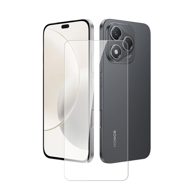 High-Aluminum for HONOR 400 600 200 LITE X8C X6B H-Q Fingerprint Unlock Support Full Cover Phone Screen Tempered Glass Protected