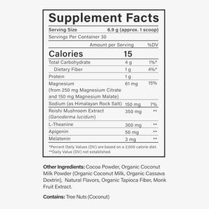 Nuevo Polvo para Dormir, Suplemento para el Sueño con L-Teanina, Apigenina, Reishi y Magnesio, Polvo para Apoyar la Salud del Sueño - Product Image 3