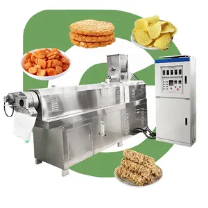 Ring Shape Corn Small Dog Food Millet expanded Puffed Rice Cereal wheat Snack food Making Machine Trade