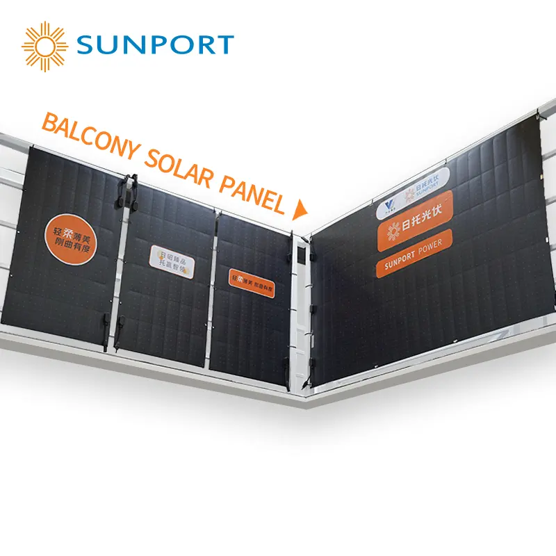 Sunport Power, гибкая моно солнечная энергия, компания солнечных батарей для балкона