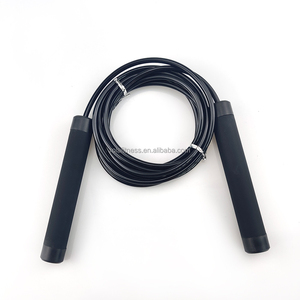 Cuerdas para saltar con mango de silicona pesada Cuerda para saltar ponderada para <span class=keywords><strong>Fitness</strong></span> - Product Image 2