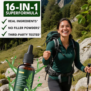 Doğa organik siyah ceviz pelin Soursop bitkisel temizleyici damla sıvı bağırsak sindirim sağlığını temizler - Product Image 4