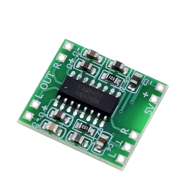 RNSbot PAM8403 Audio 2x3W Mini Digital Power Amplifier Board for Class D Stereo Audio Amplifier Module 5V Power