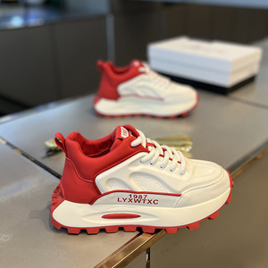 Giày thể thao nam thời trang đa năng, thoải mái, kiểu dáng đi bộ, mùa xuân thu, đế dày, giày chạy bộ thường ngày, lịch lãm - Product Image 1