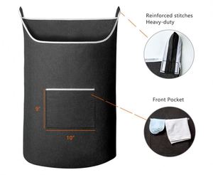 Cesta de Almacenamiento de Ropa Sucia Colgante con Ganchos, Solución para Ahorrar Espacio para Guardar Ropa Sucia y Otros Artículos del Hogar - Product Image 4