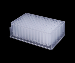 Micropiastra monouso per pozzo profondo da laboratorio 1.3ml 1.2ml 96 piastra per pozzo profondo V/U per deposito di campioni di fondo - Product Image 3