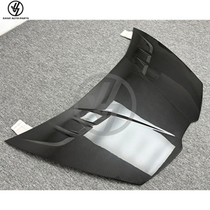 PT Style Dry Carbon Fiber <b>Engine</b> Cover <b>Hood</b> for Lambo Huracan EVO Carbon Front Bonnet Car Body Kits Parts - Product Image 6