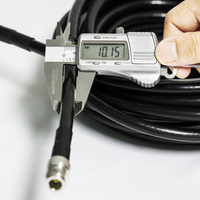 Câble coaxial à faible perte LMR-400 avec connecteur de type N pour systèmes de communication 4G 5G en extérieur