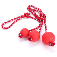Boule de chien avec corde, vente en gros, modèle S M L