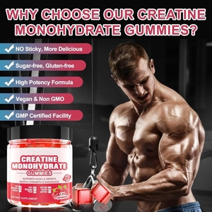 Gummies de créatine OEM les plus vendues pour la gym – Énergie pré-entraînement, créatine monohydrate en poudre, gommes pour le développement musculaire - Product Image 6